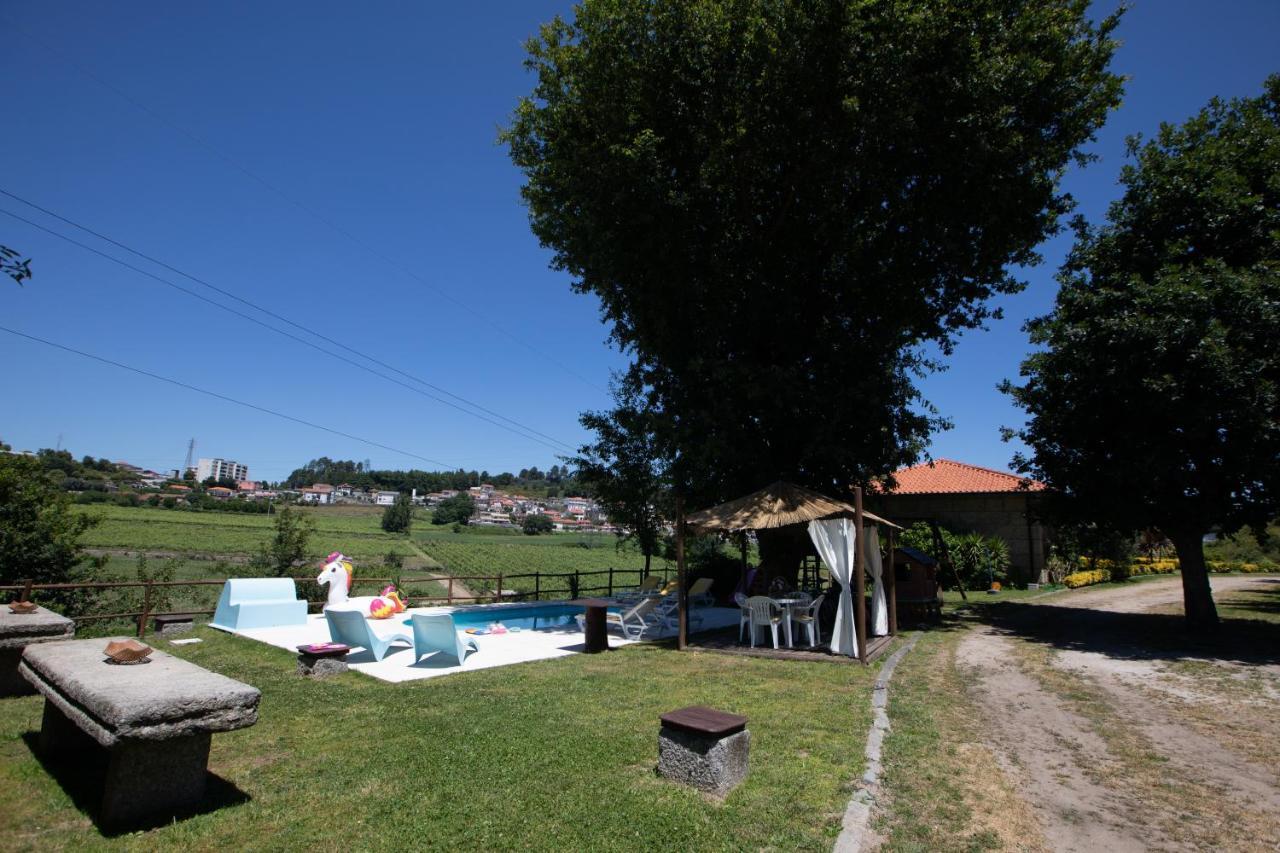 Quinta De Carvalhal - Casa Da Vinha Villa Guimarães Exteriör bild